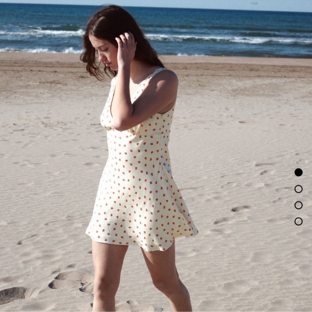 ZARA - Strawberry Mini Dress 🍓